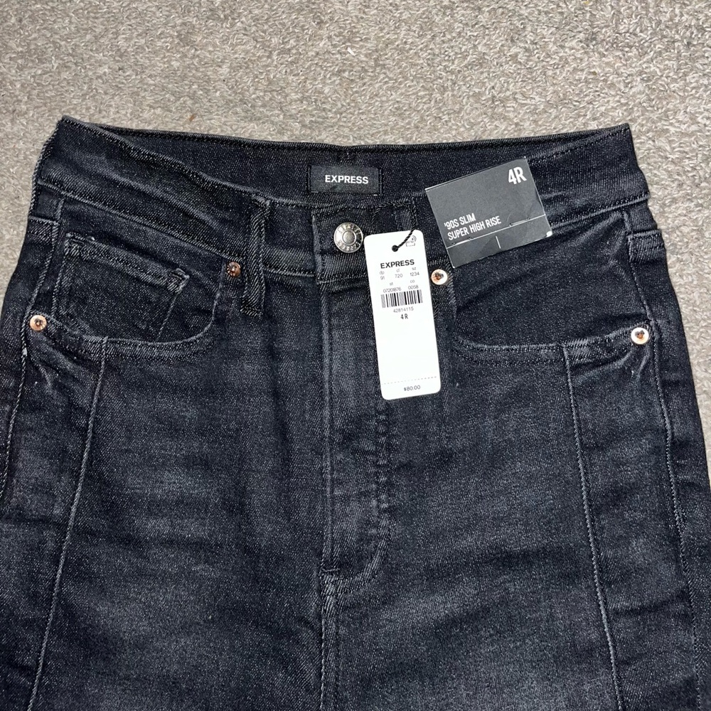 90s Slim Super High Rise Women Jeans